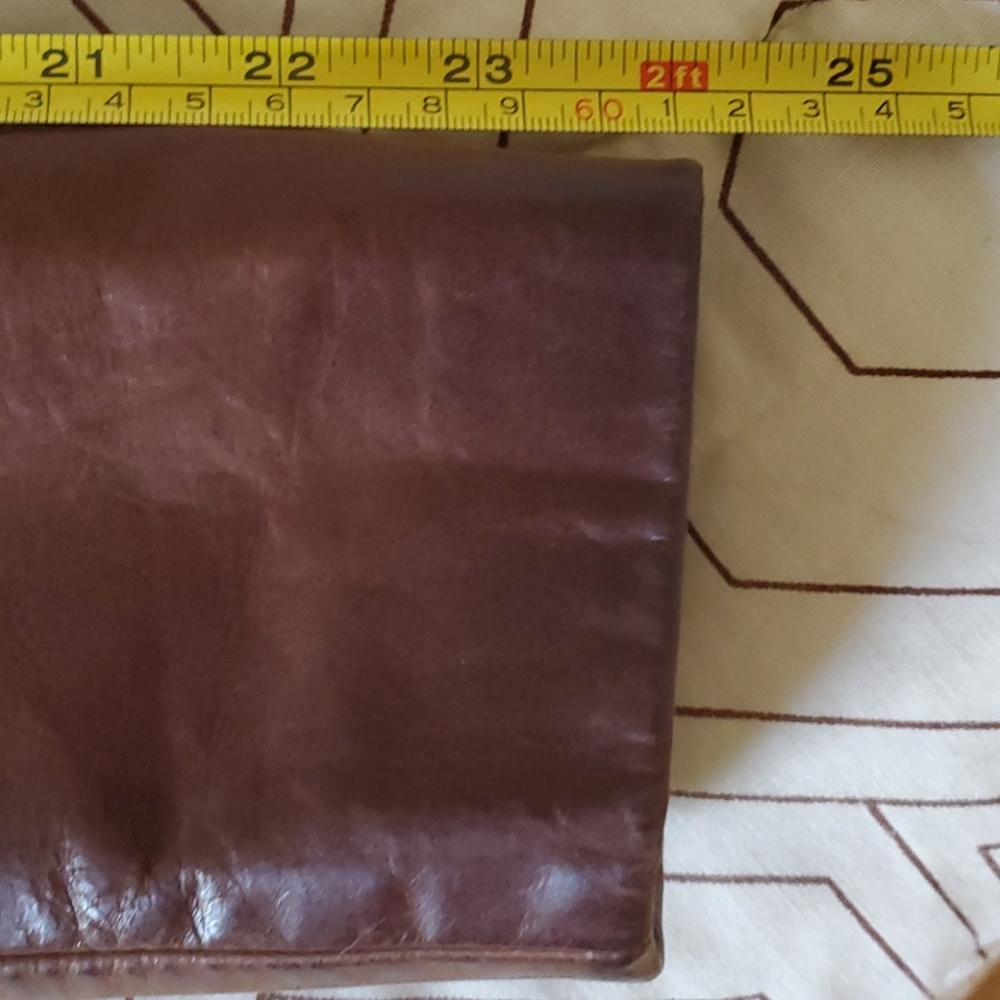RUDSAK Brown Leather Jacket – Snap Button – Made in Canada - Picture 12 of 15